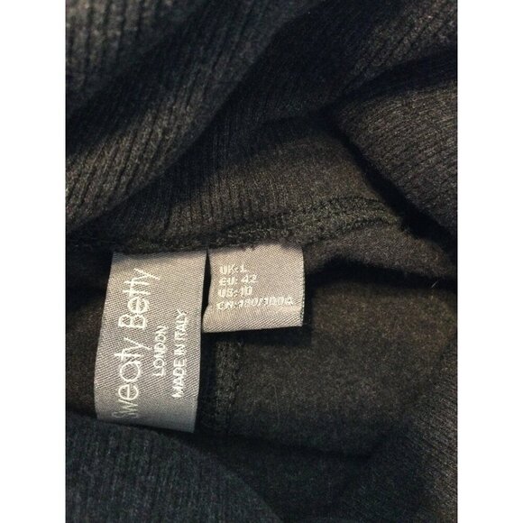 Sweaty Betty Melody Luxe Fleece Pullover Sweatshirt Top Size 10 L Turtleneck - Picture 5 of 7